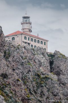 Leuchtturm auf Palagruža, Kroatien – Foto © Helmut Bolesch