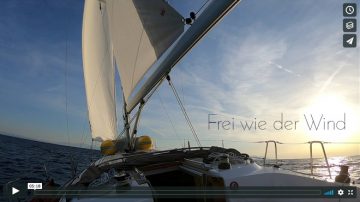 Frei wie der Wind segeln in Dalmatien Oktober 2018 – Titelbild des Segelvideos
