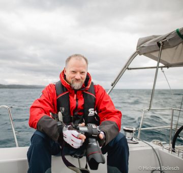 mit der Kamera segeln, bei jedem Wetter - Foto © Helmut Bolesch