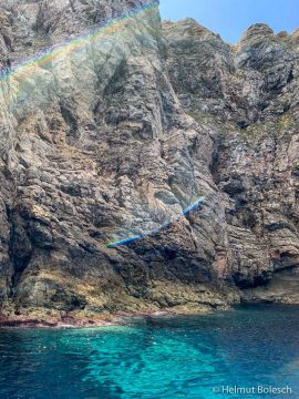 Steilküste der Insel Dragonera, Balearen, Spanien - Foto © Helmut Bolesch