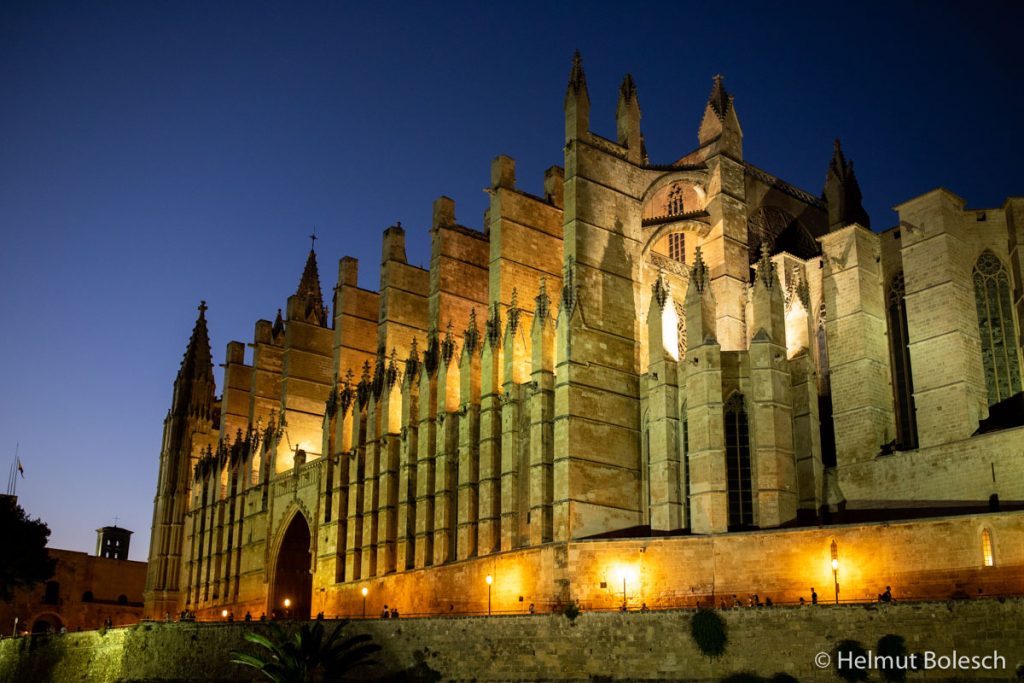 "la Seu" - die Kathedrale von Palma - Catedral de Santa María de Palma de Mallorca, Spanien - Foto © Helmut Bolesch